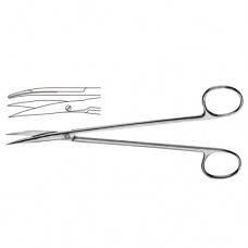 Potts Dissecting Scissor Curved Stainless Steel, 18 cm - 7"